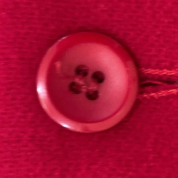 Vintage Norton McNaughton red 100% wool blazer jacket lined notched collar 10p - Picture 6 of 16